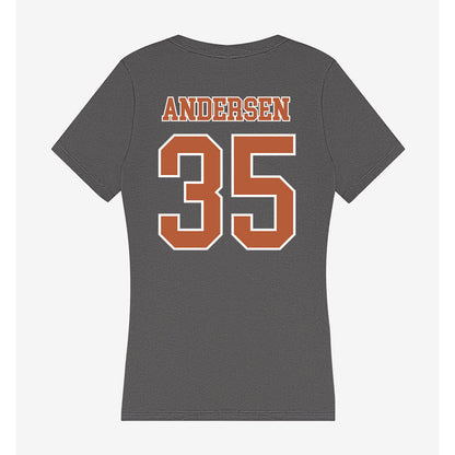 Texas - NCAA Football : Rett Andersen - Classic Shersey Women's V-Neck T-Shirt-1