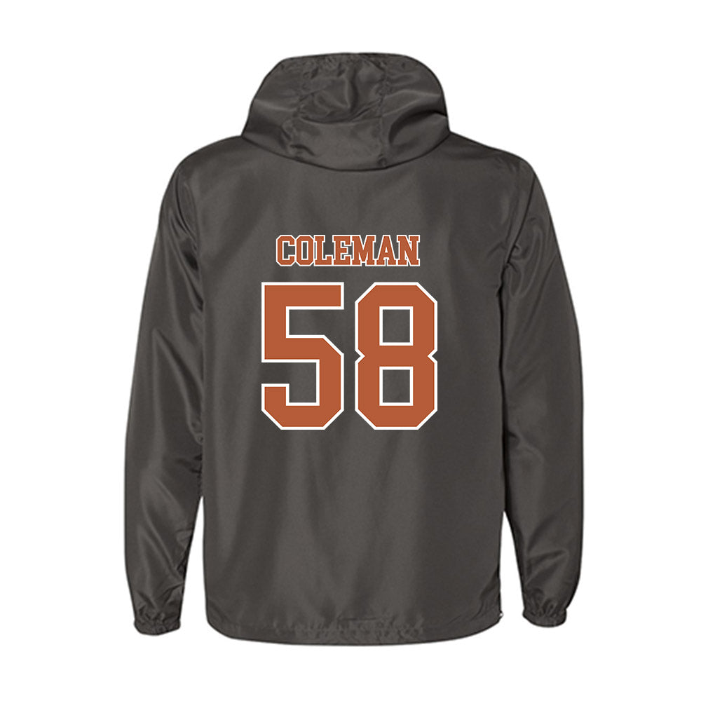 Texas - NCAA Football : Devin Coleman - Windbreaker-1