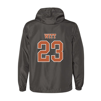 Texas - NCAA Women's Soccer : EmJ Witt - Windbreaker-1