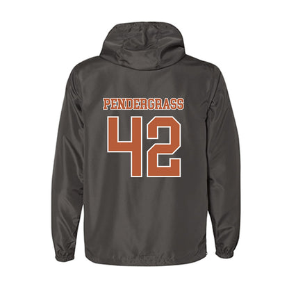 Texas - NCAA Baseball : Dariyan Pendergrass - Windbreaker-1