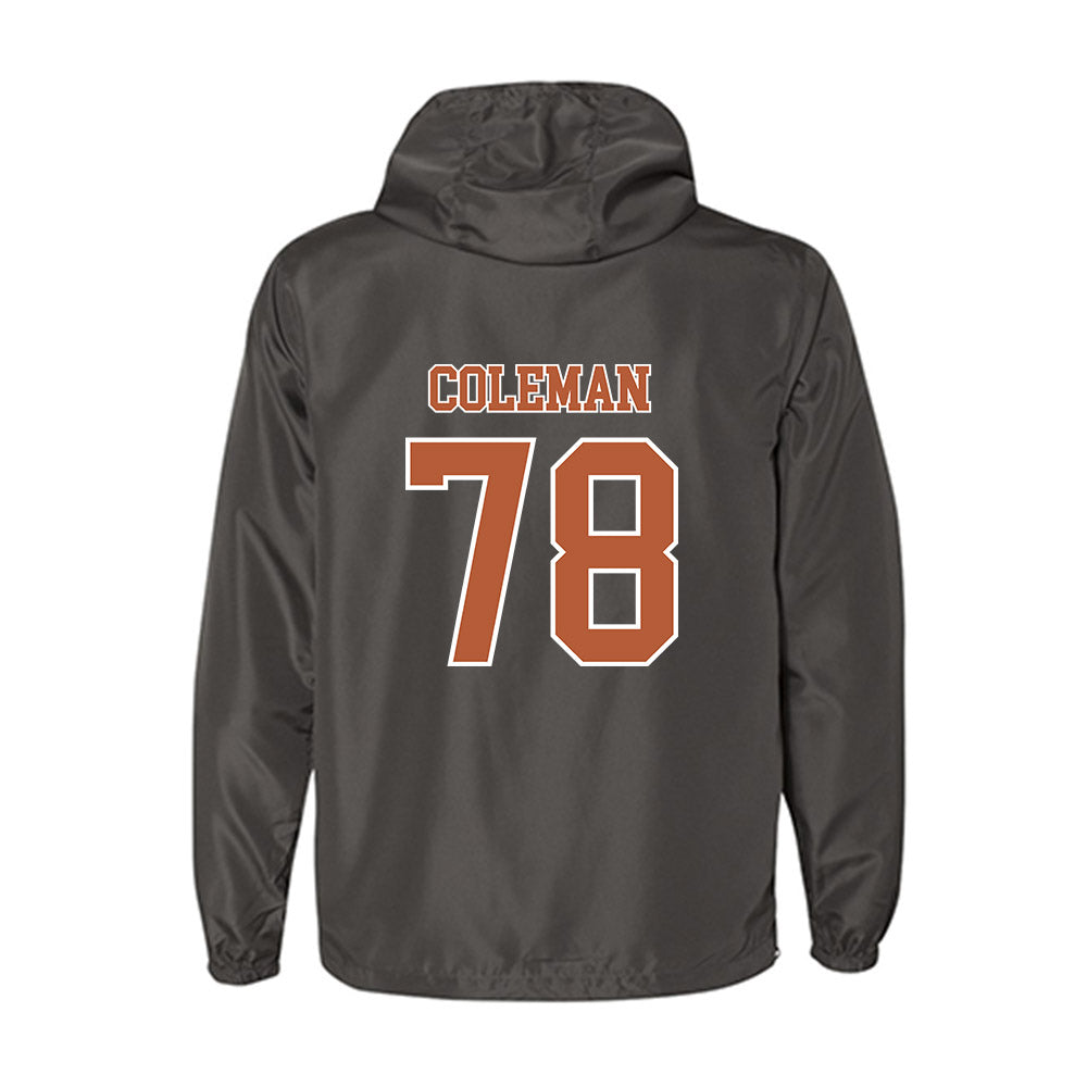 Texas - NCAA Football : Jordan Coleman - Windbreaker-1