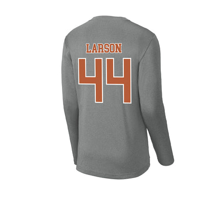Texas - NCAA Baseball : Ashton Larson - Activewear Long Sleeve T-Shirt-1