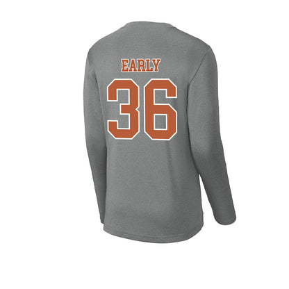 Texas - NCAA Baseball : Callum Early - Activewear Long Sleeve T-Shirt-1