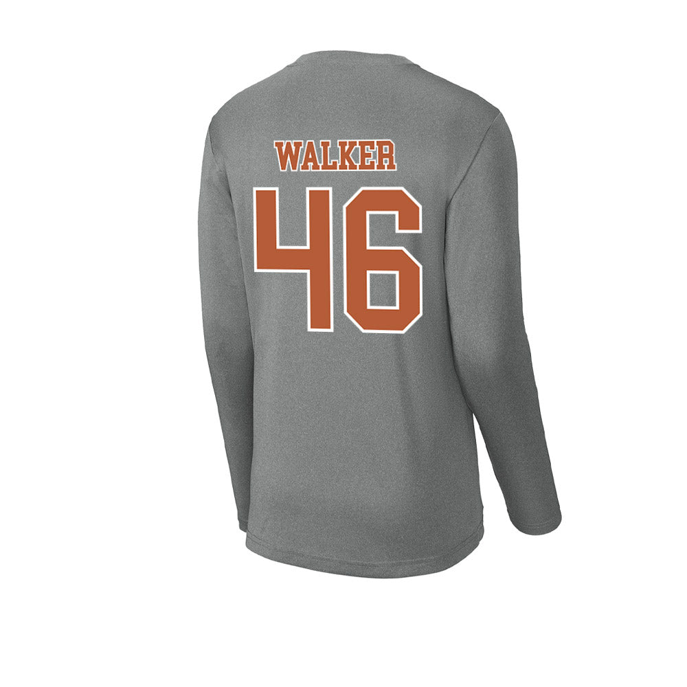 Texas - NCAA Baseball : Ethan Walker - Activewear Long Sleeve T-Shirt-1