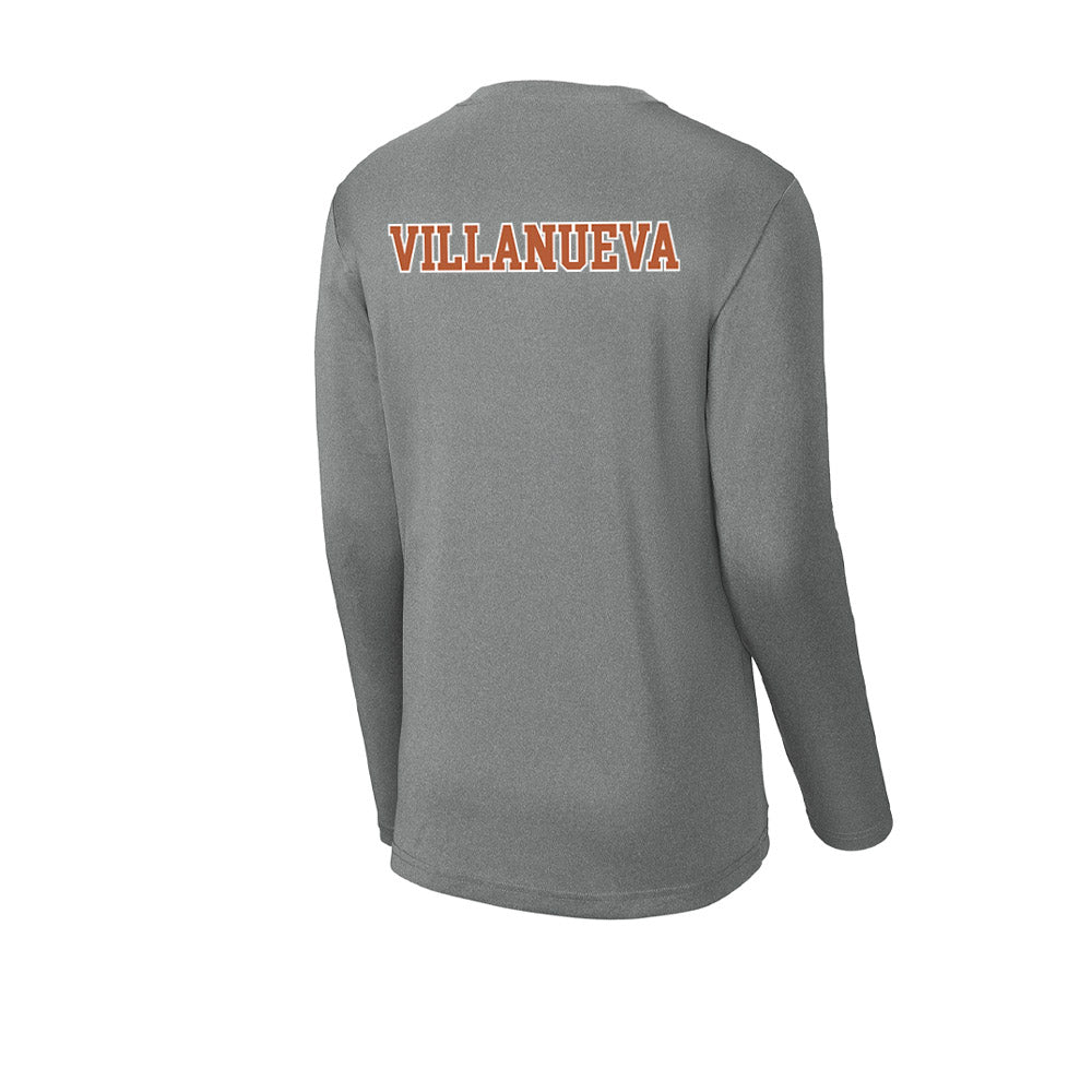 Texas - NCAA Men's Golf : Adam Villanueva - Classic Shersey Activewear Long Sleeve T-Shirt-1