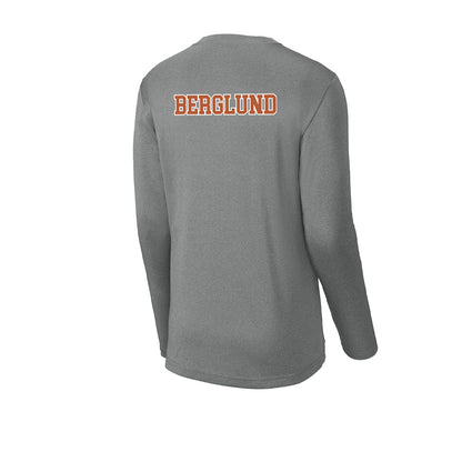 Texas - NCAA Women's Swimming & Diving : Berit Berglund - Activewear Long Sleeve T-Shirt-1