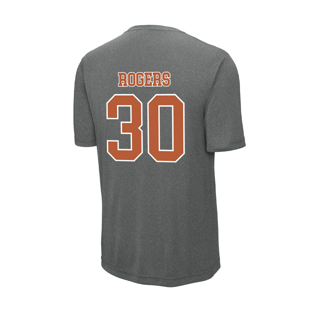 Texas - NCAA Baseball : Kaleb Rogers - Activewear T-Shirt-3