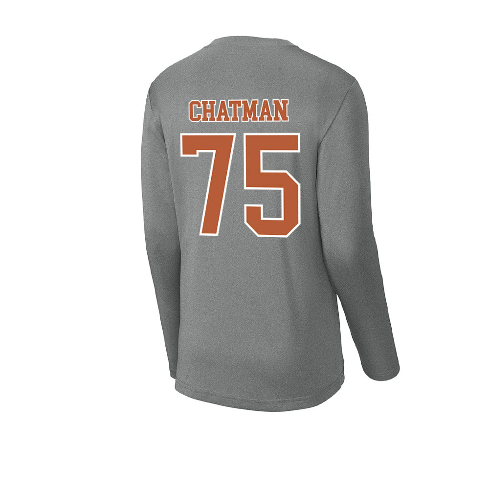 Texas - NCAA Football : Jaydon Chatman - Activewear Long Sleeve T-Shirt-1