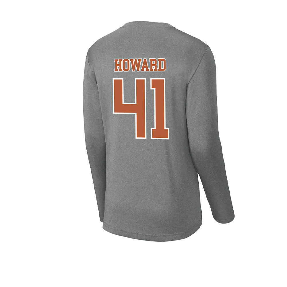 Texas - NCAA Baseball : Cody Howard - Activewear Long Sleeve T-Shirt-1