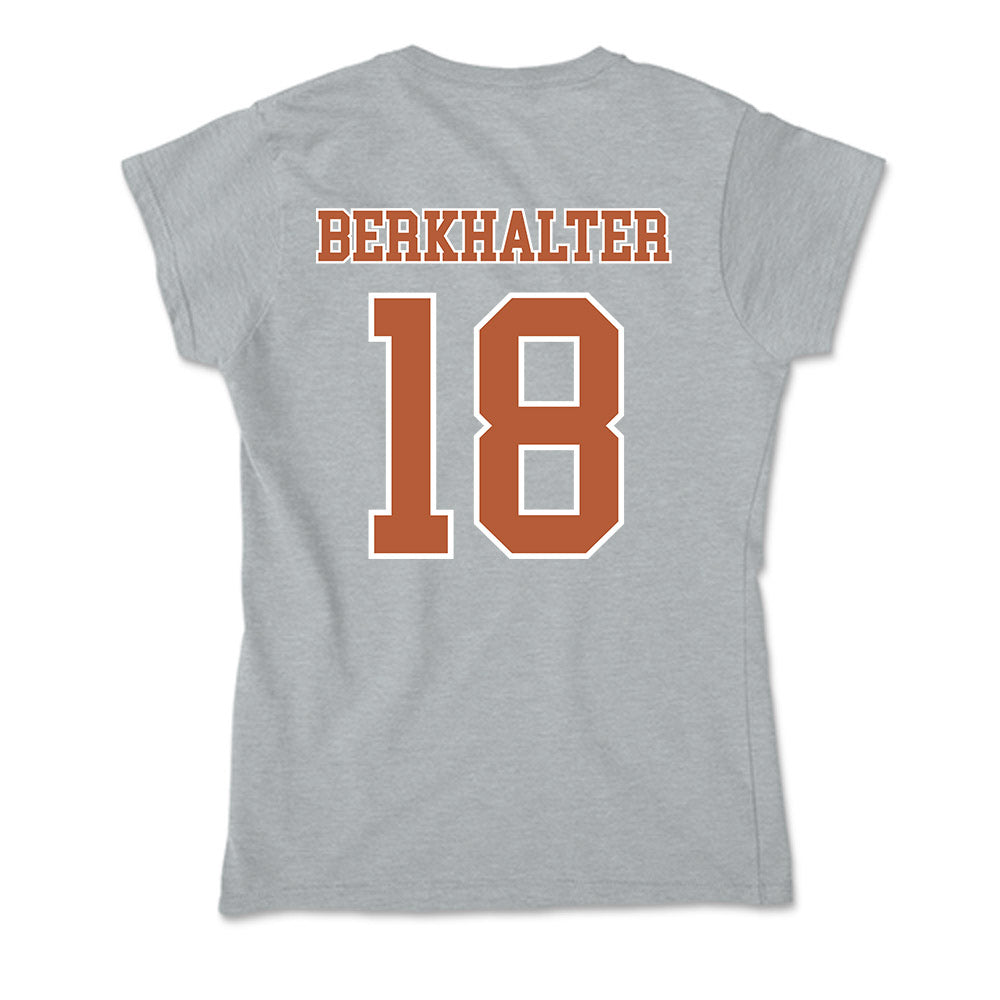 Texas - NCAA Football : Sterling Berkhalter - Soft Style Women’s T-Shirt-1