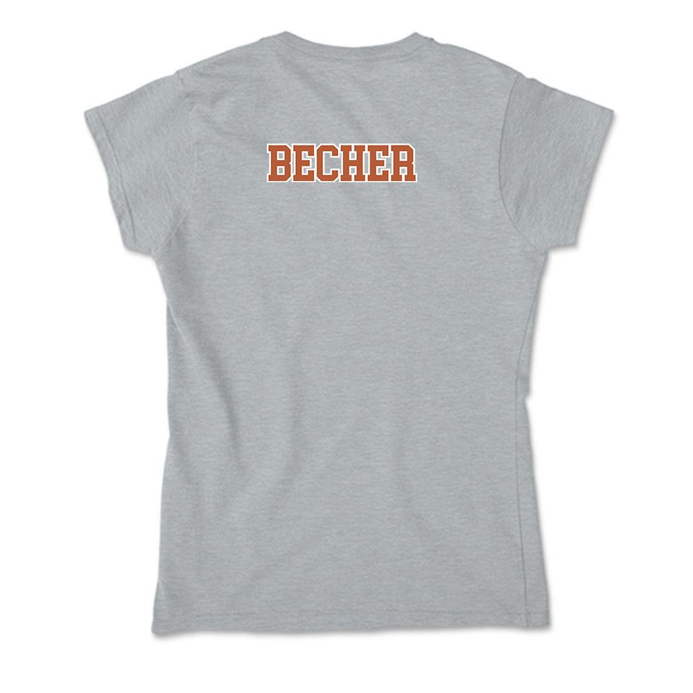 Texas - NCAA Women's Rowing : Paula Becher - Soft Style Women’s T-Shirt-1