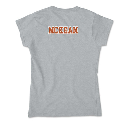 Texas - NCAA Men's Swimming & Diving : Campbell McKean - Soft Style Women’s T-Shirt-1
