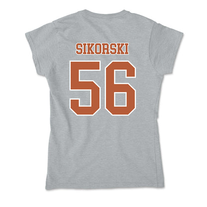 Texas - NCAA Football : Dylan Sikorski - Soft Style Women’s T-Shirt-1