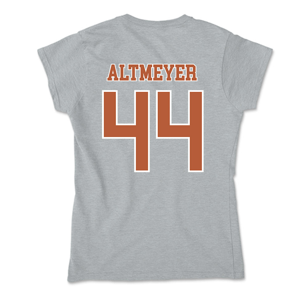 Texas - NCAA Softball : Kaiah Altmeyer - Soft Style Women’s T-Shirt-1