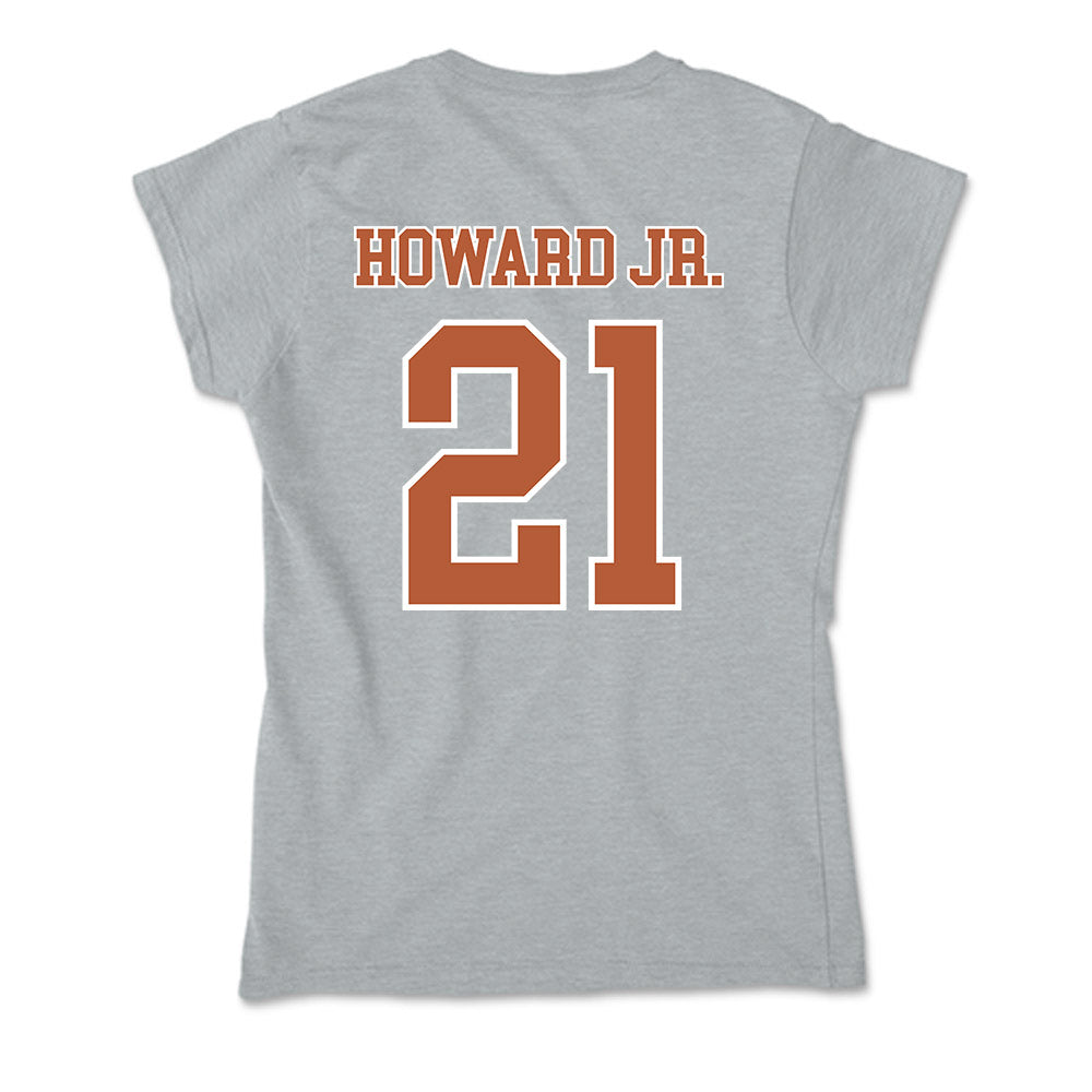 Texas - NCAA Football : Hayward Howard Jr. - Soft Style Women’s T-Shirt-1
