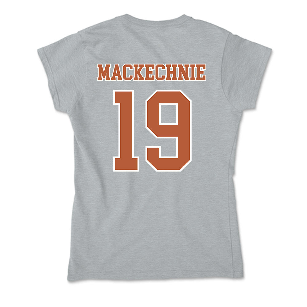 Texas - NCAA Beach Volleyball : Caroline Mackechnie - Soft Style Women’s T-Shirt-1