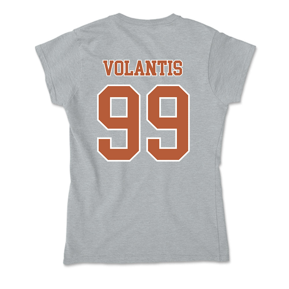 Texas - NCAA Baseball : Dylan Volantis - Soft Style Women’s T-Shirt-1