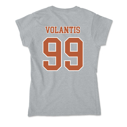 Texas - NCAA Baseball : Dylan Volantis - Soft Style Women’s T-Shirt-1