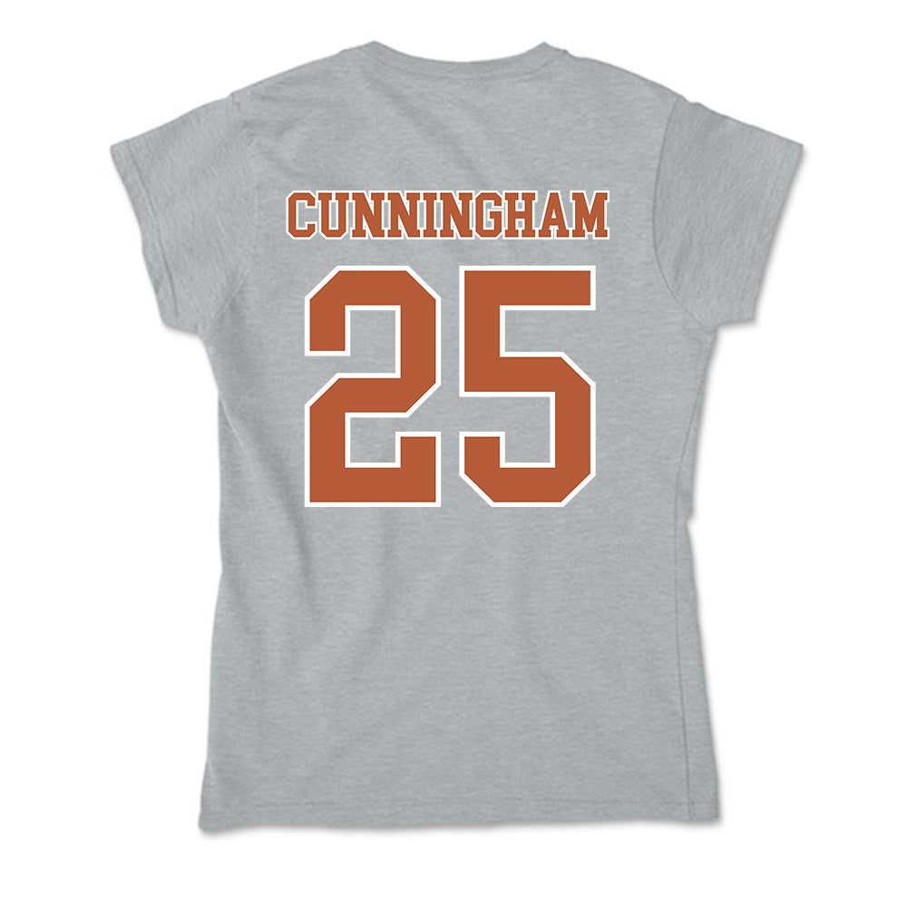 Texas - NCAA Women's Basketball : Breya Cunningham - Soft Style Women’s T-Shirt-1