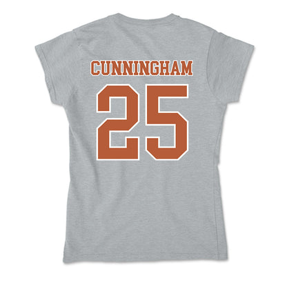 Texas - NCAA Women's Basketball : Breya Cunningham - Soft Style Women’s T-Shirt-1