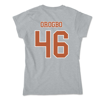 Texas - NCAA Football : Smith Orogbo - Soft Style Women’s T-Shirt-1