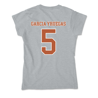 Texas - NCAA Baseball : Felix Garcia Yruegas - Soft Style Women’s T-Shirt-1
