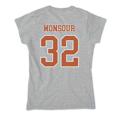 Texas - NCAA Baseball : Maddox Monsour - Soft Style Women’s T-Shirt-1