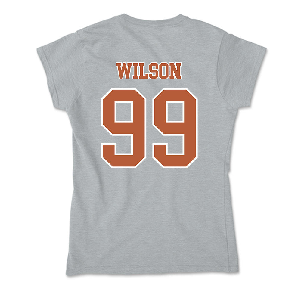 Texas - NCAA Softball : Aundrea Wilson - Soft Style Women’s T-Shirt-1