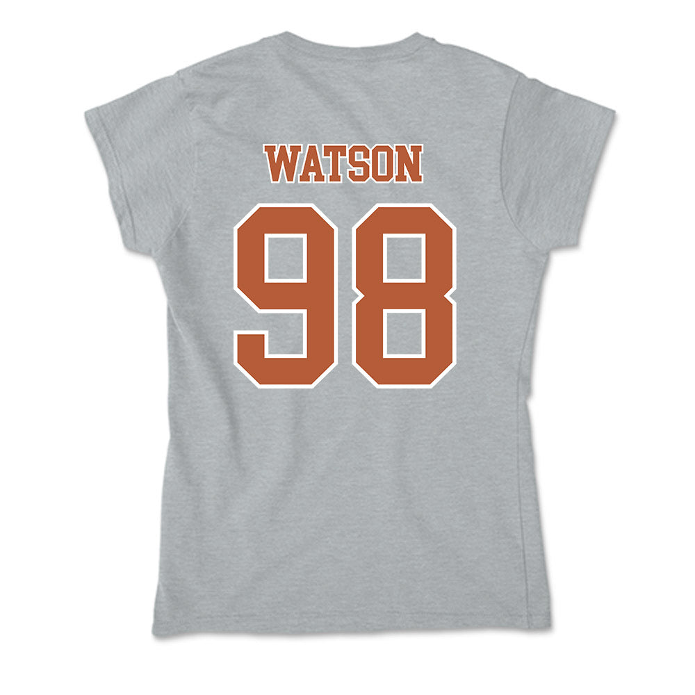 Texas - NCAA Football : Maraad Watson - Soft Style Women’s T-Shirt-1