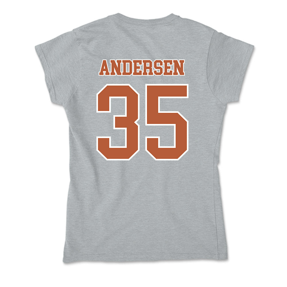 Texas - NCAA Football : Rett Andersen - Classic Shersey Soft Style Women’s T-Shirt-1