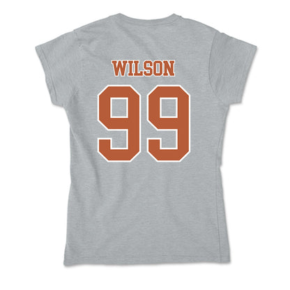 Texas - NCAA Softball : Drea Wilson - Soft Style Women’s T-Shirt-1