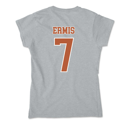 Texas - NCAA Baseball : Andrew Ermis - Soft Style Women’s T-Shirt-1