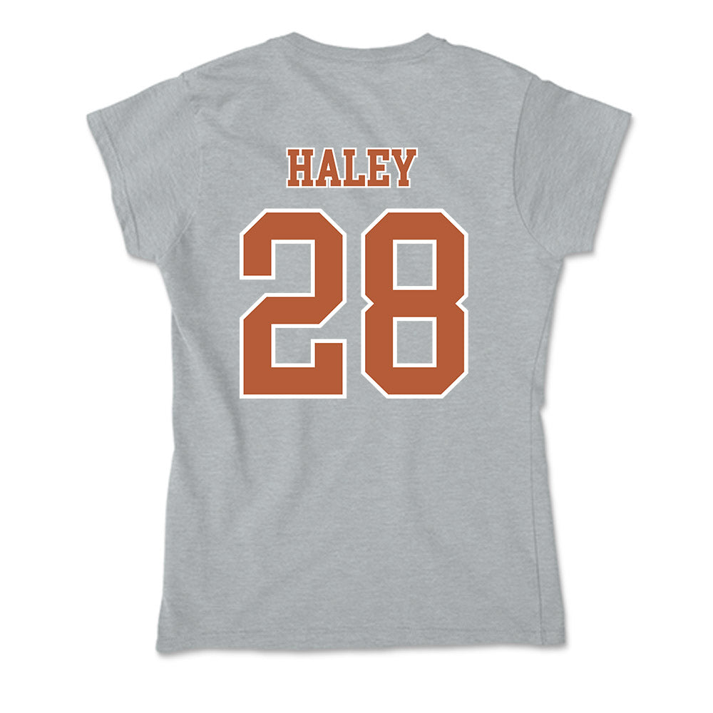 Texas - NCAA Women's Soccer : Amaya Haley - Soft Style Women’s T-Shirt-1