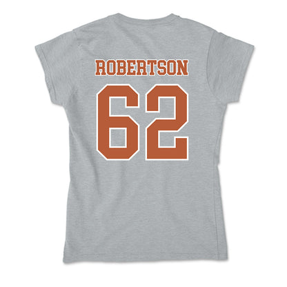 Texas - NCAA Football : Connor Robertson - Soft Style Women’s T-Shirt-1
