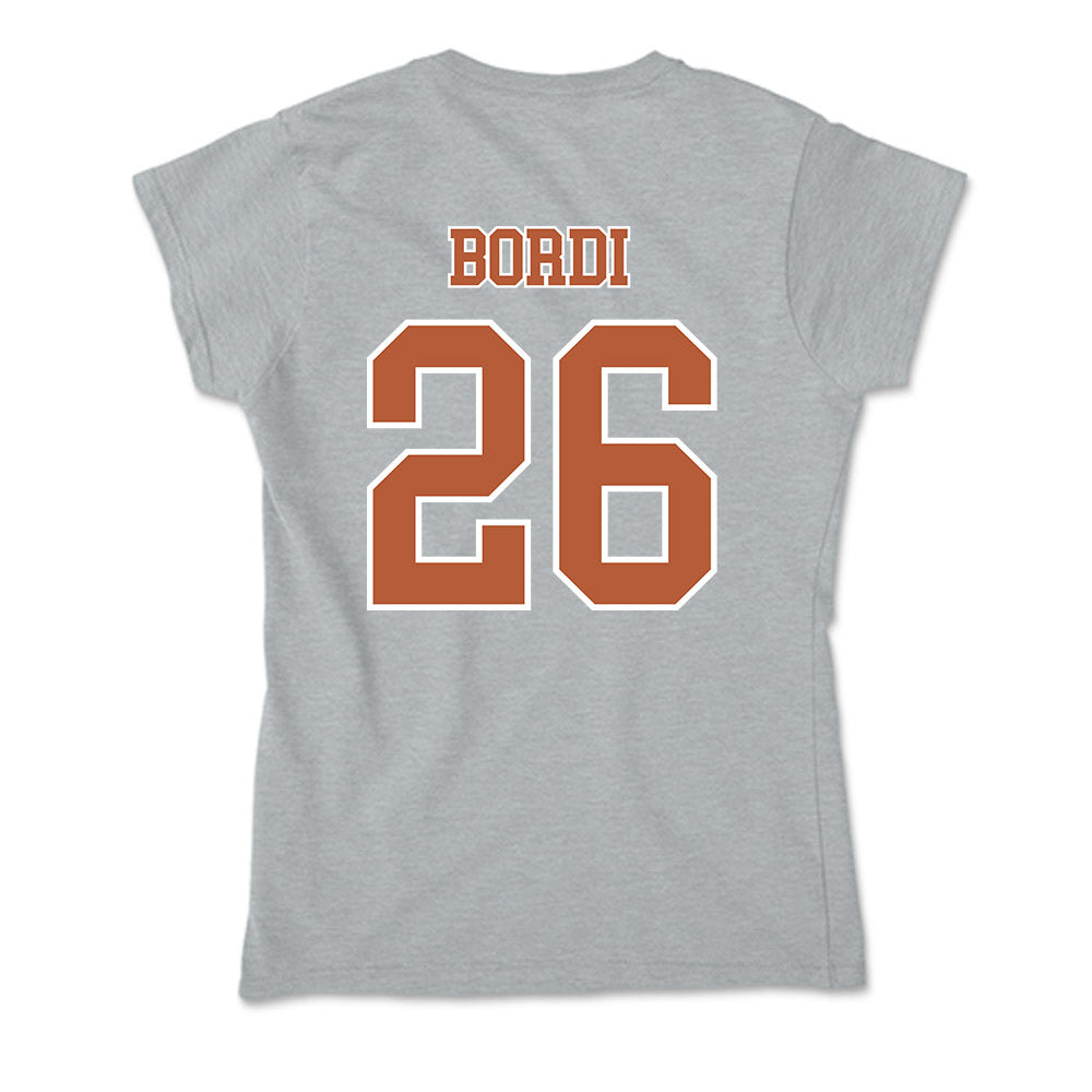 Texas - NCAA Softball : Sophia Bordi - Soft Style Women’s T-Shirt-1