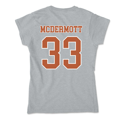 Texas - NCAA Men's Basketball : Anthon McDermott - Soft Style Women’s T-Shirt-1