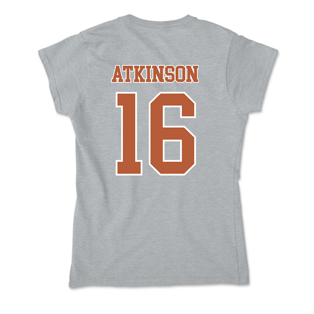 Texas - NCAA Football : Tyler Atkinson - Soft Style Women’s T-Shirt-1