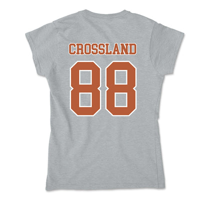 Texas - NCAA Baseball : Brett Crossland - Soft Style Women’s T-Shirt-1