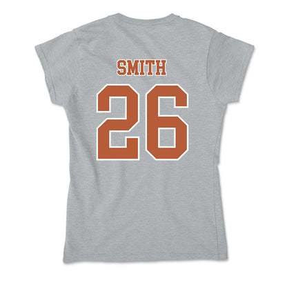 Texas - NCAA Football : TyAnthony Smith - Soft Style Women’s T-Shirt-1