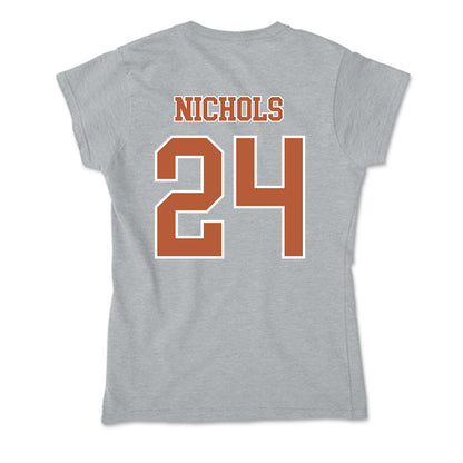 Texas - NCAA Softball : Jaycie Nichols - Soft Style Women’s T-Shirt-1