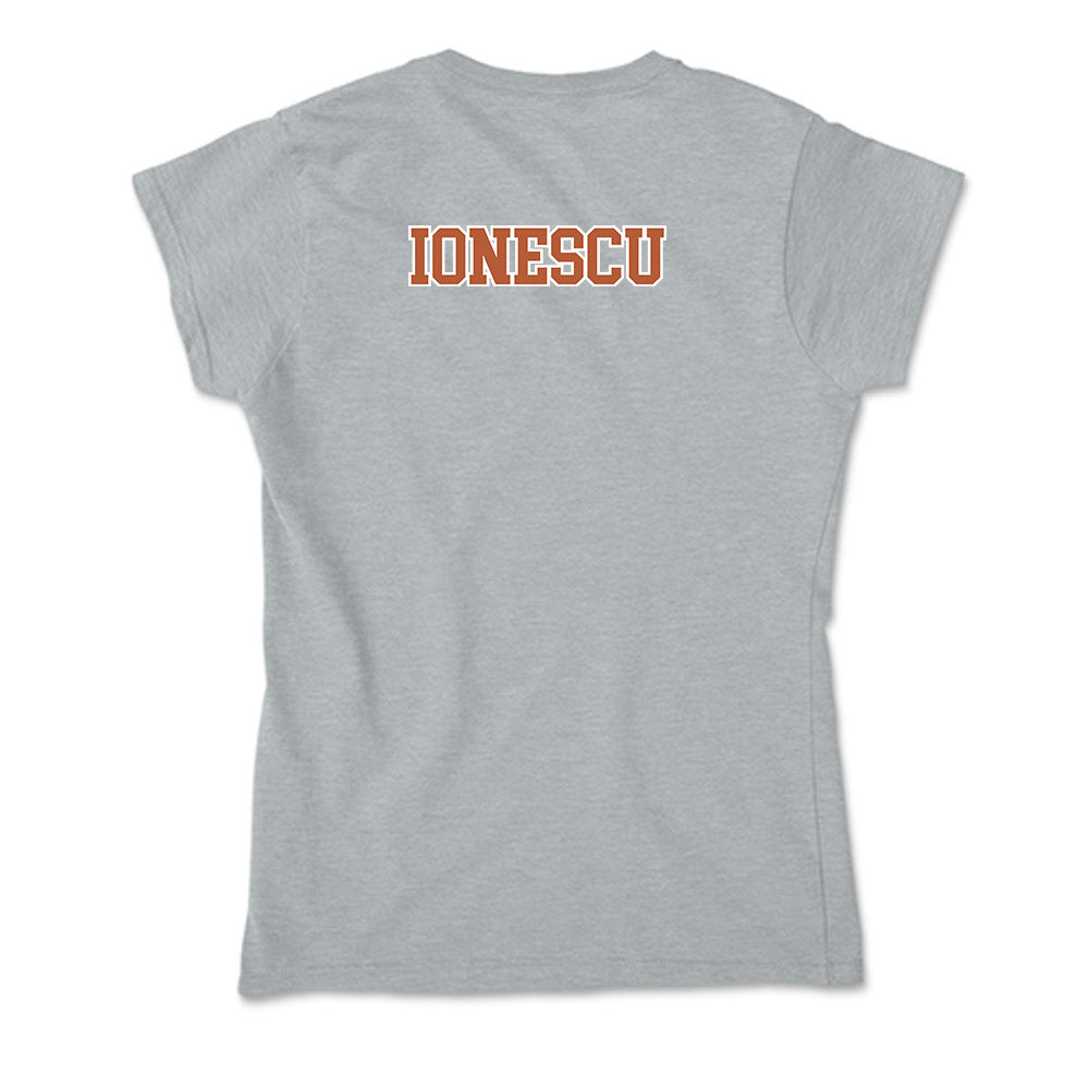Texas - NCAA Women's Tennis : Elizabeth Ionescu - Soft Style Women’s T-Shirt-1