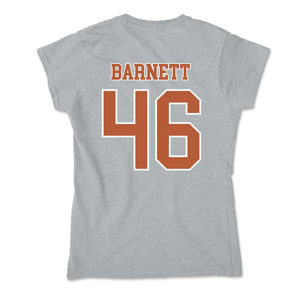 Texas - NCAA Football : Spencer Barnett - Soft Style Women’s T-Shirt-1