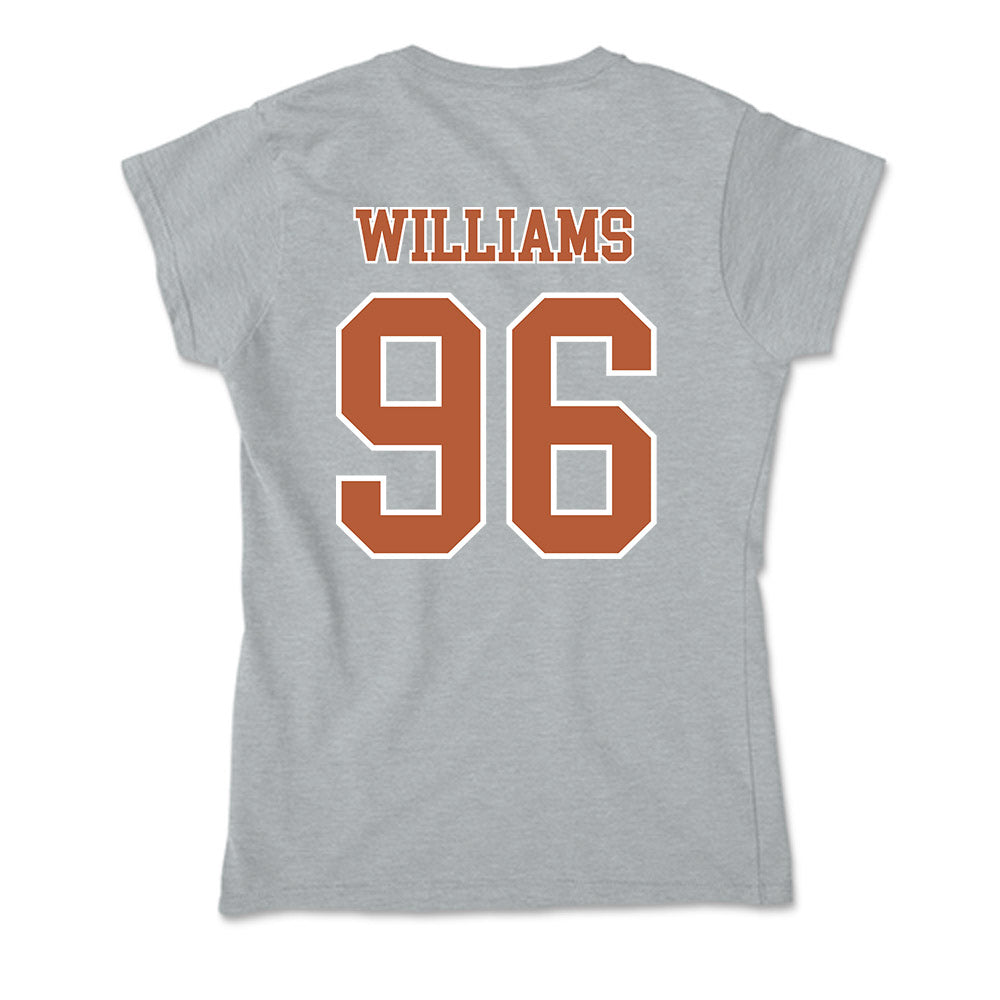 Texas - NCAA Football : Zion Williams - Soft Style Women’s T-Shirt-1