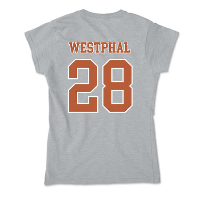 Texas - NCAA Baseball : Grady Westphal - Soft Style Women’s T-Shirt-1