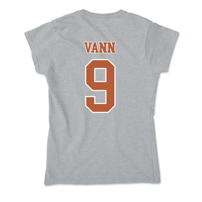 Texas - NCAA Women's Basketball : Zya Vann - Classic Shersey Soft Style Women’s T-Shirt-1