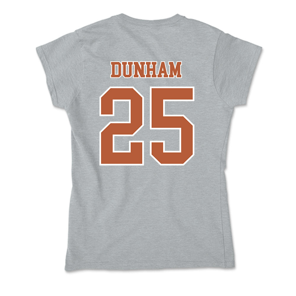 Texas - NCAA Football : Luke Dunham - Soft Style Women’s T-Shirt-1