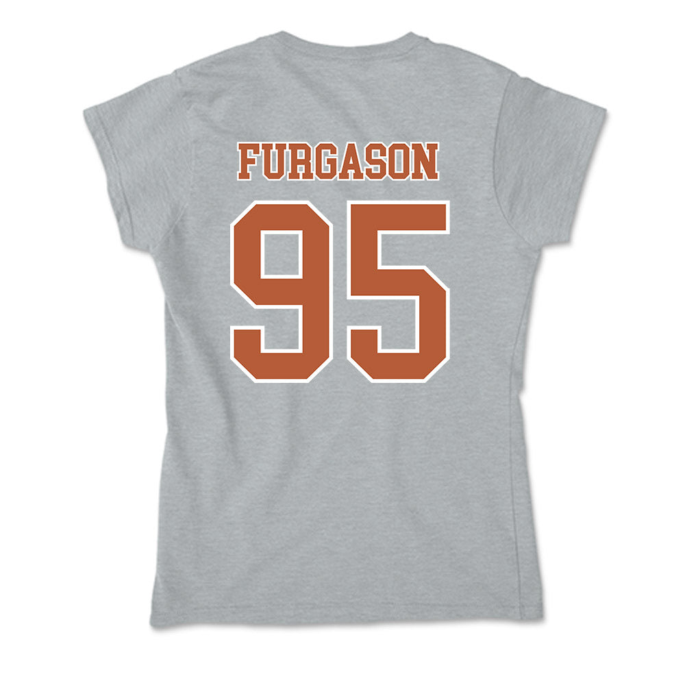 Texas - NCAA Baseball : Jadyn Furgason - Soft Style Women’s T-Shirt-1