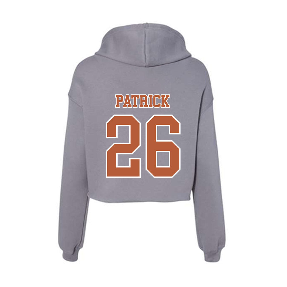 Texas - NCAA Women's Soccer : Cambry Patrick - Women's Crop Fleece Hoodie-1