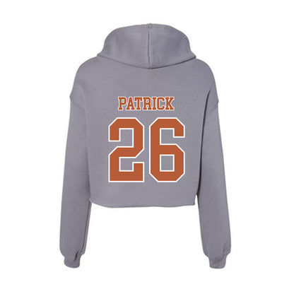 Texas - NCAA Women's Soccer : Cambry Patrick - Women's Crop Fleece Hoodie-1