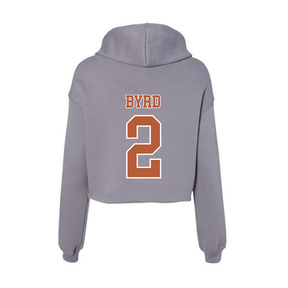Texas - NCAA Women's Soccer : Cameron Byrd - Women's Crop Fleece Hoodie-1